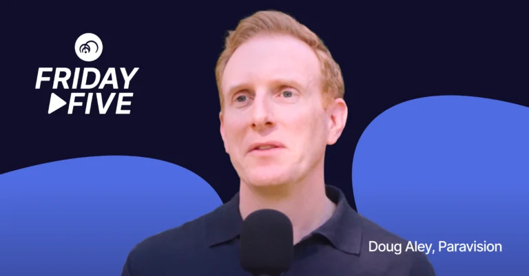 Doug Aley, CEO of Paravision, speaking on Liminal's Friday Five about identity security adaptability and AI deepfakes.